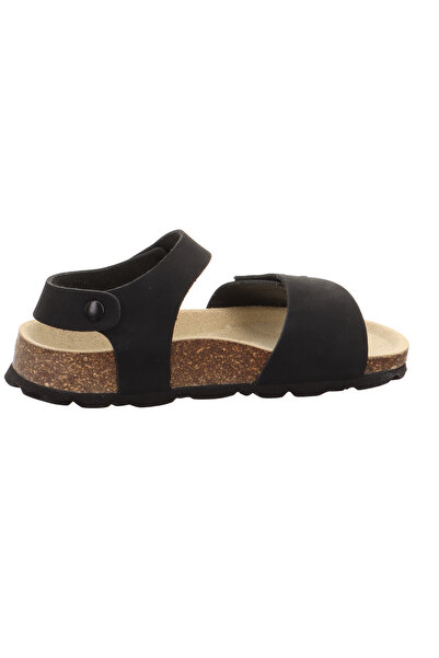 Superfit Black Boy's Sandals 1- 000122 -0000-1 Fussbettpantoffel