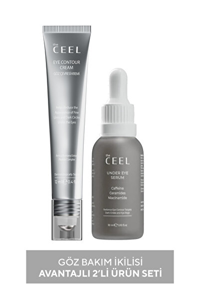 The Ceel Göz Bakım Seti - Göz Altı Serumu ve Göz Kremi (Morluk ve Şişkinlik Karşıtı)
