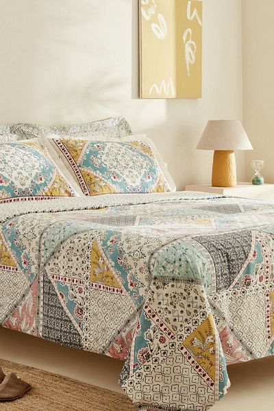 Karaca Home Set cuvertură de pilota dublă Edella Multicolor 100% bumbac