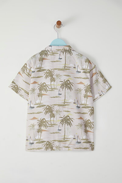 TRENDYOLKIDS Colorful Short Shirt - Tkdss25Go00005