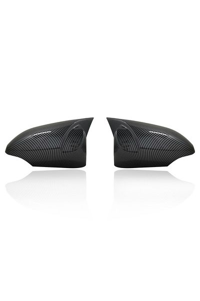Choice Carbon fiber pattern 2X Side Rearview Mirror Cover Caps For Toyota CHR C HR C-HR 2017-2021 Car Acces