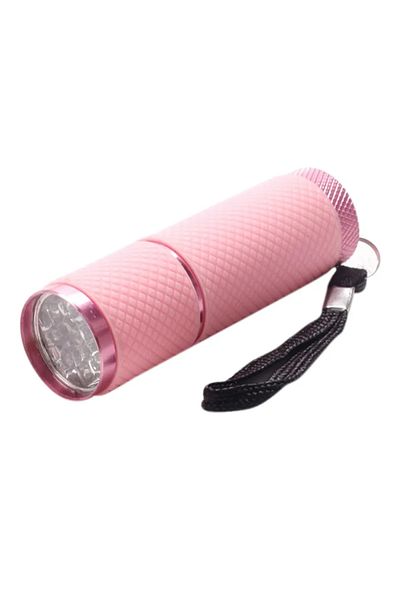Choice Pink Mini Torch 9 Led Flashlight For Children Adult Aluminum Alloy Night Fishing Led Torch With Lany