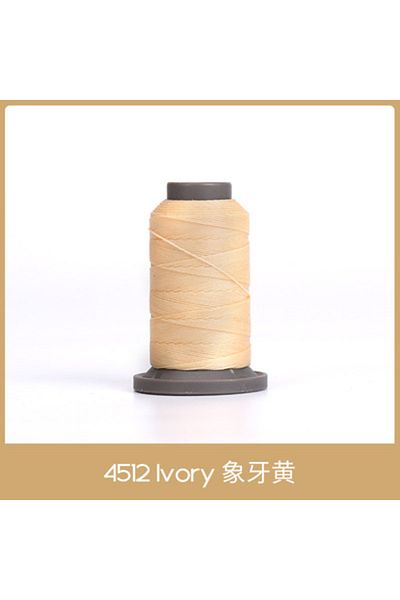 Choice 0.55mm-90m Ivory-1spool WUTA 70-120m Round Waxed Thread Repair Cord String Polyester Hand Sewing Lin