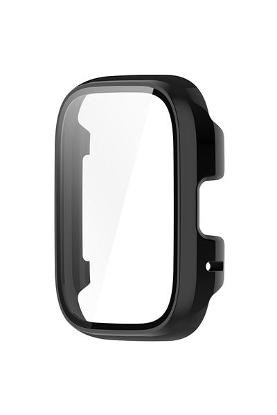 Choice Redmi Watch 3 Active Black PC Case Glass For Xiaomi Redmi Watch 3 Active Smartwatch Screen Protector