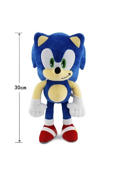 Choice SKU1 30cm Sonic peluches toy cartoon hedgehog Amy Rose knuckle tail soft stuffed doll child birthday