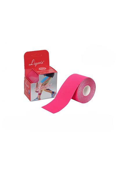 Ligorix Pink Color Kinesio Athlete Tape, Pain Tape