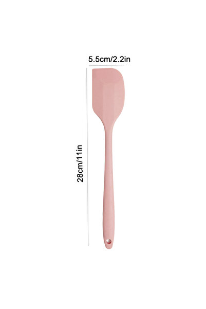 Choice F03L-Pink Silicone cream spatula Non-stick butter spatula Heat-resista...