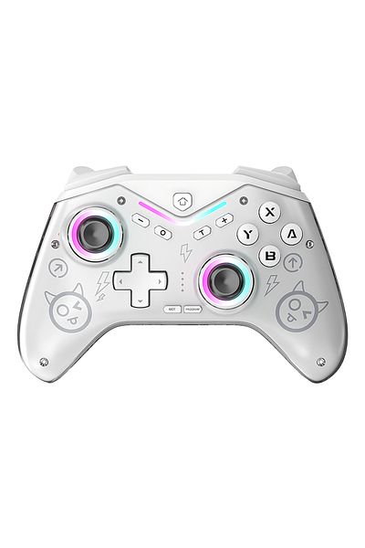 Choice WHITE Wireless Bluetooth game Controller For SWITCH Gamepad Joystick For PC Controle Joypad for SWIT