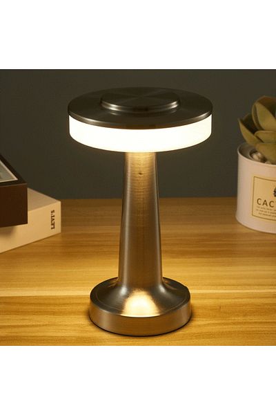 Choice SilverE3 LED Table Lamp Touch Sensor Rechargeable Desktop Night Light Wireless Reading Lamp for Rest