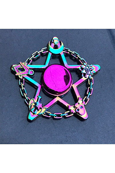 Choice 42 سبينر معدني جديد بألوان قوس قزح متدرجة R188 محمل صامت EDC سبينر يدو...