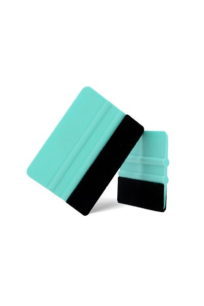Choice Sky blue Vinyl Installation Tinting Tools Car Sticker Accessories Carbon Film Wrapping Felt Squeegee
