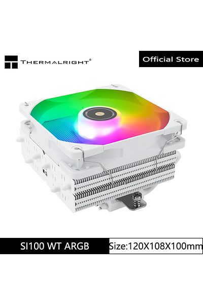 Choice مشعاع حراري آخر Si-100 ذو لون ثابت Tr-si-100 مبرد بالهواء بارتفاع 100 مم، 6 أنابيب حرارية للأسفل