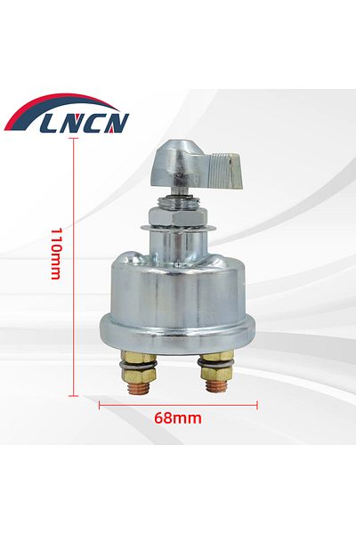 Choice Car Battery Switch Isolator Disconnect Cut Off Kill Main Switch, 12V 24V DC Auto Truck Vehicle Ma...