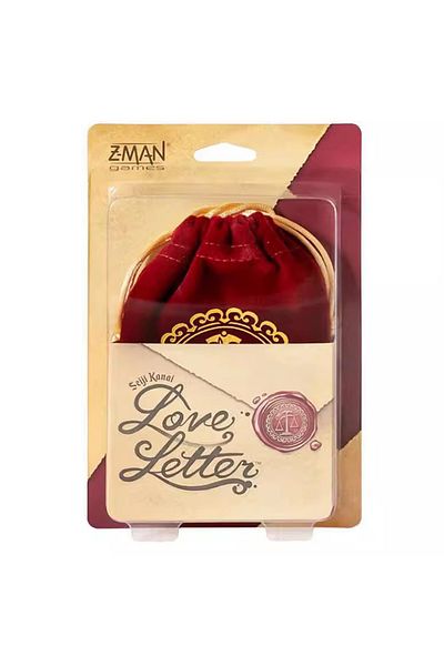 Choice WHITE Z-Man Love Letter Card Game | Ages 10+ | 2 - 6 Players | 20+ Minutes Playing Time Family Gathe