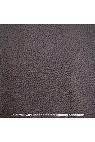 Choice 30x100 سم بني غامق 0.9 مم جلد صناعي ناعم مع لاصق ذاتي اللصق لإصلاح الأ...