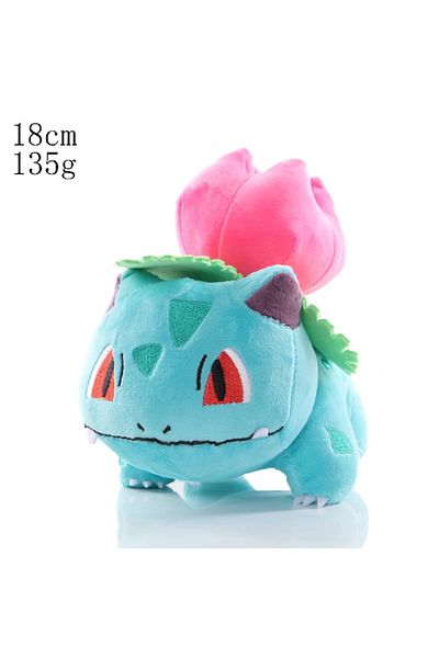 Choice Blue Pokemon Pikachu Pichu Charmander Bulbasaur Squirtle Psyduck Eevee Plush Soft Stuffed Animals Pe