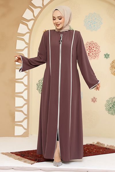 Neva Style عباية حجاب داستي روز 45300GK