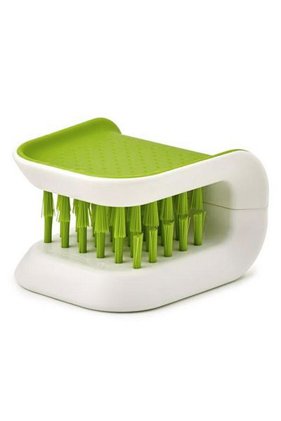 VODOOL Green Car Interior Seat Belt Cleaning Special Tool Double Sided U Type Folding Tray Sponge Diamond B