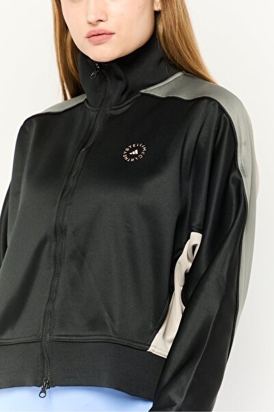 adidas by Stella McCartney Women Sportswear Fit Long Sleeve Training Jacket, Black