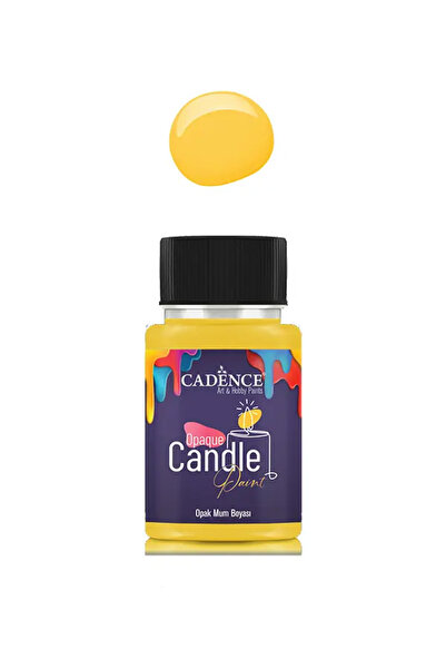 Cadence Boya CDL04 Sarı Opak Mum Boyası 50ML