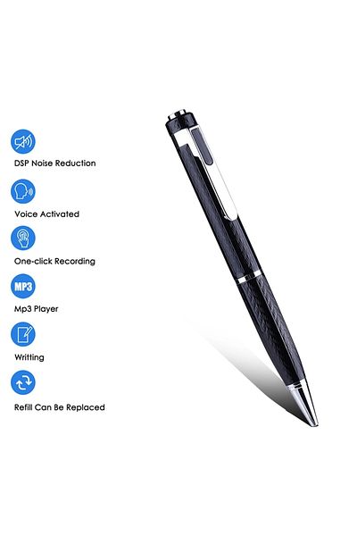 Choice 32GB black Digital Voice Recorder Pen Professional Audio Sound Recording activated long distance U D