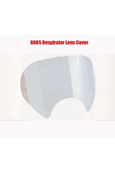 Choice1 25 قطعة من أغشية حماية العدسات المضادة للخدش لقناع الغاز MMM 6800، شا...