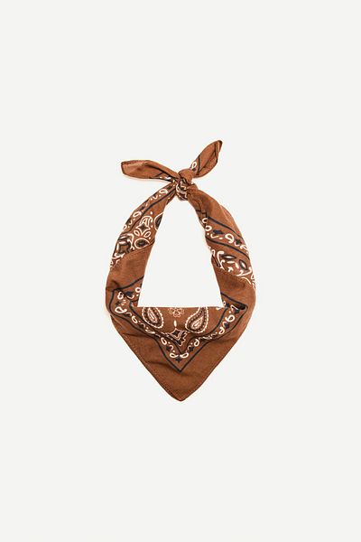 Bershka Printed neckerchief