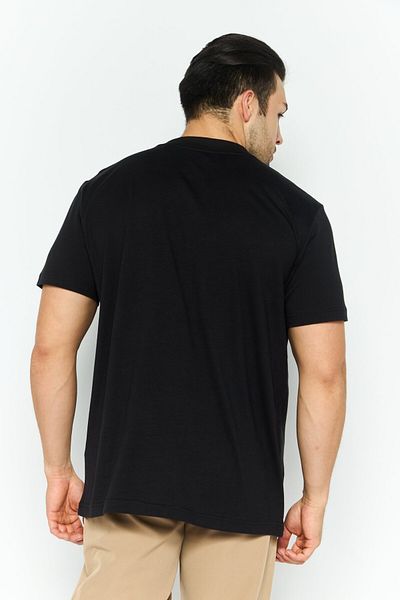 Esprit Men Crew Neck Short Sleeves Graphic Print T-shirt, Black