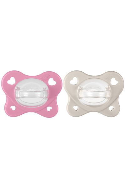 Chicco Physio dual soft girl 6-16 months 2-pack pacifier