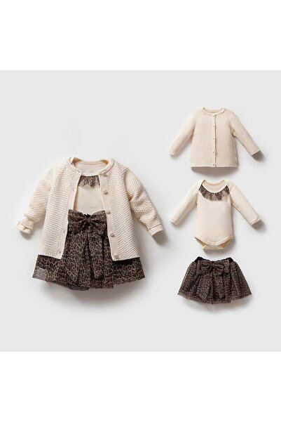 Nipperland Premium Leopar Desenli Elbise