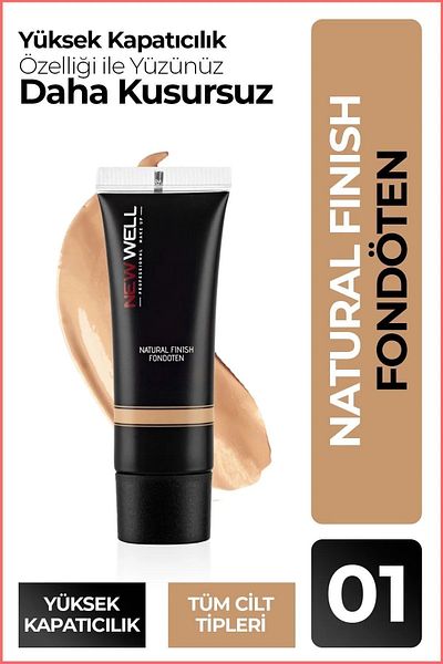 New Well Natural Finished Foundation No:01