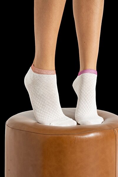 TGSocks 4'lü Simli Sneaker Çorap