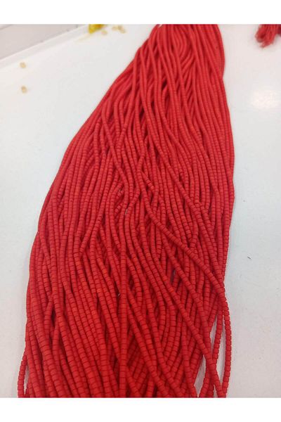 Ralp Moda Afghan Bead for Minimalist Designs 3 Strings Is 30-32 cm 1 Bead Length Is 1.5 mm and Width Is 2 Mm.