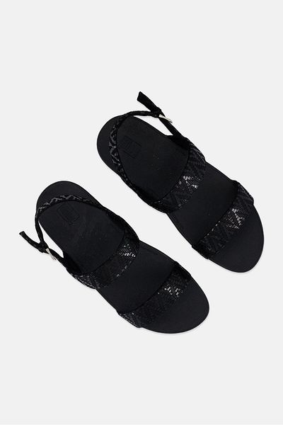 Fitflop Women Adjustable Buckle Sandals, Black