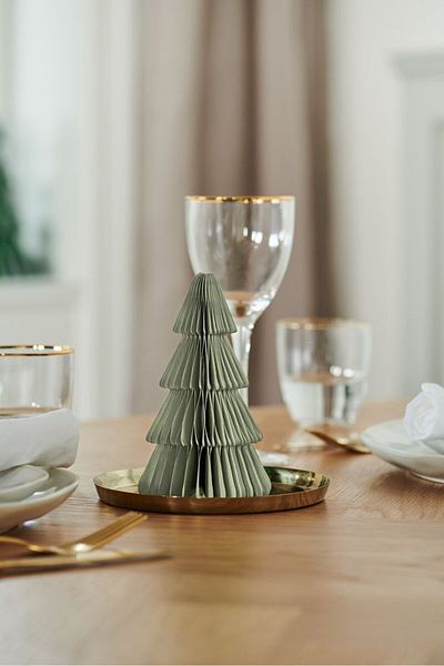 Tchibo Foldable Paper Tree, Green