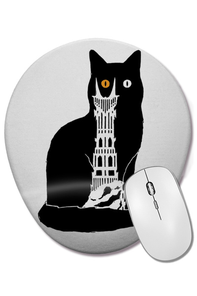 BASKI DÜNYASI Ο Κύριος των Δαχτυλιδιών Οβάλ ποντίκι με μαξιλαράκι κατοικίδιων...