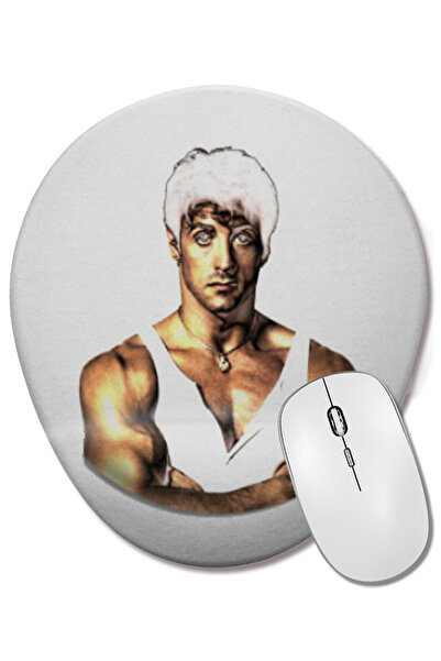 BASKI DÜNYASI Οβάλ ποντίκι με υποστήριξη καρπού Sylvester Stallone