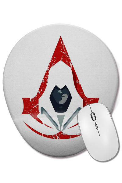 BASKI DÜNYASI Mouse Pad oval Altair cu suport pentru încheietura mâinii