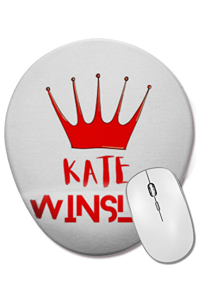 BASKI DÜNYASI КЕЙТ УИНСЛЕТ Овална подложка за мишка с опора за китката