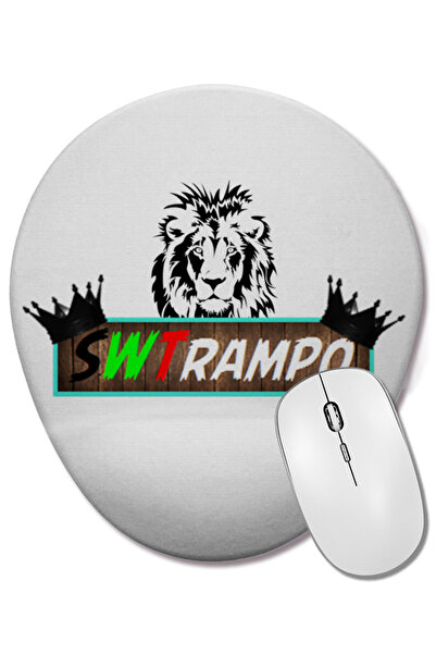 BASKI DÜNYASI Mouse Pad oval Swt Rampo cu suport pentru încheietura mâinii
