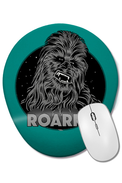 BASKI DÜNYASI Roarr Star Wars Mouse Pad oval cu suport pentru încheietura mâinii