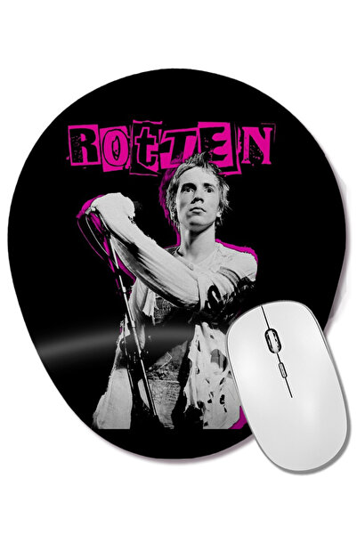 BASKI DÜNYASI Mouse Pad oval cu suport pentru încheietura mâinii Rotten