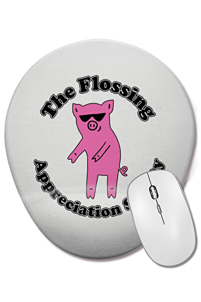 BASKI DÜNYASI Mouse Pad oval cu suport pentru încheietura mâinii The Flossing...