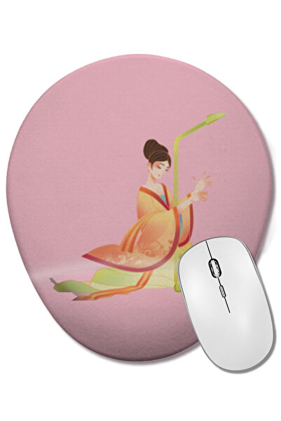 BASKI DÜNYASI Mouse Pad oval ASIAN-AMERICAN PACIFIC ISLANDER cu suport pentru...
