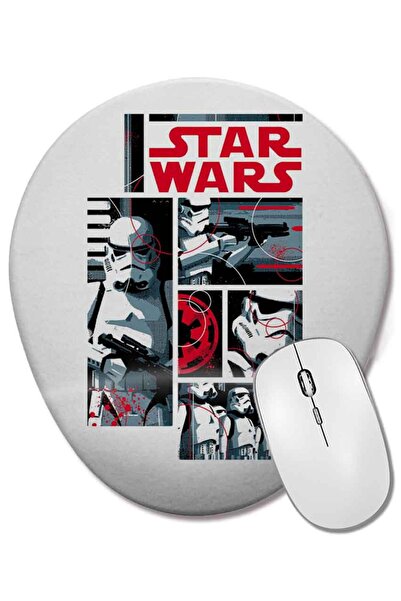 BASKI DÜNYASI Star Wars Darth Vader Show Time Mouse Pad oval cu suport pentru...