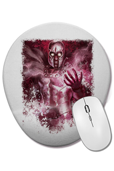 BASKI DÜNYASI Οβάλ ποντίκι με οπίσθια υποστήριξη καρπού Magneto