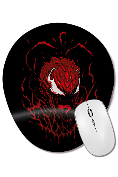 BASKI DÜNYASI Mouse Pad oval Venom cu suport pentru încheietura mâinii