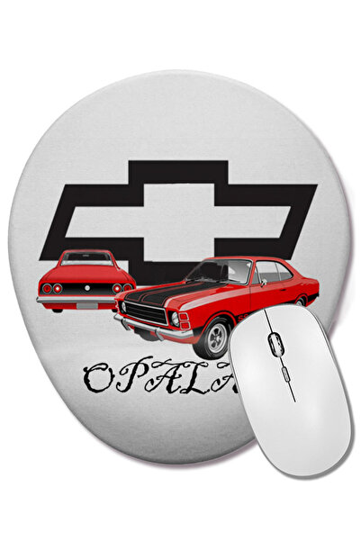 BASKI DÜNYASI Mouse Pad oval Opala cu suport pentru încheietura mâinii