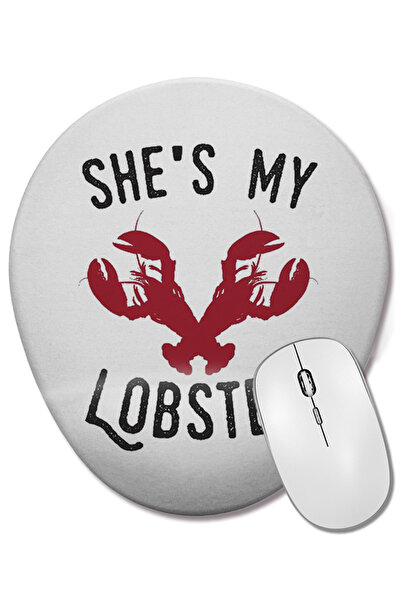 BASKI DÜNYASI Mouse Pad oval Sherlock Holmes cu suport pentru încheietura mâinii