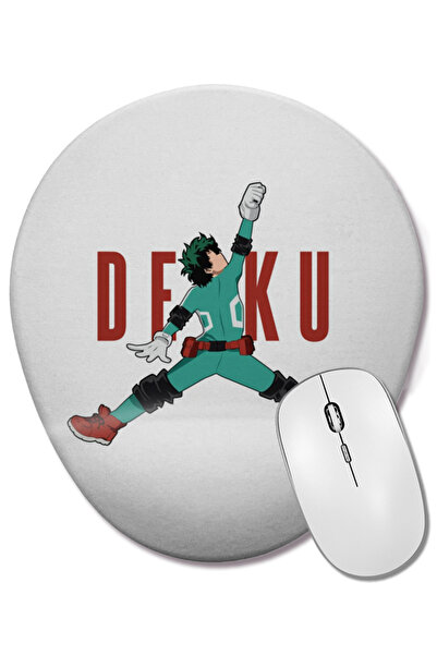 BASKI DÜNYASI My Hero Academia Air Deku Mouse Pad oval cu suport pentru înche...